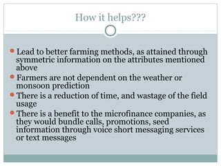 How mobile phones are helping farmers in India