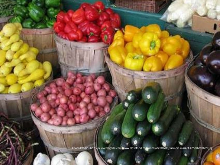 farmers market display and pricing