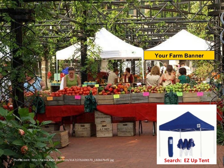 farmers market display and pricing
