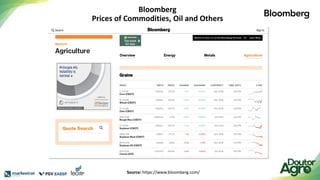 Bloomberg
Prices of Commodities, Oil and Others
Source: https://www.bloomberg.com/
 