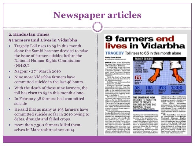 How to stop farmers suiciding in india image