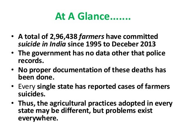 farmer suicides and agrarian distress Too much of public discourse on farmer suicides could bring on unseemly haggling over the numbers activists and the media rightly question loopholes in the national crime records bureau data, pointin. farmer suicides and agrarian distress Too much of public discourse on farmer suicides could bring on unseemly haggling over the numbers activists and the media rightly question loopholes in the national crime records bureau data, pointin.
