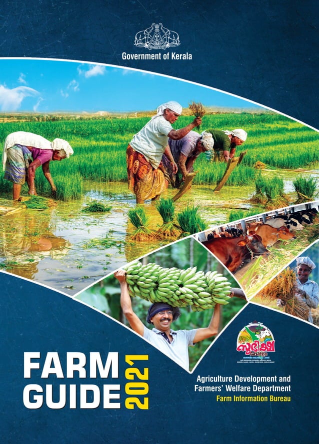 Kerala farm guide agricultural directory 2021 . Kerala agriculture