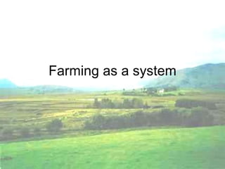 Farming as a system 