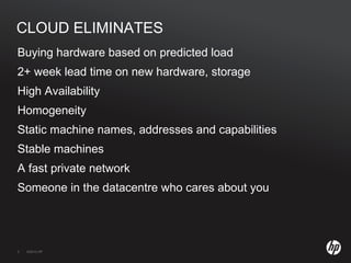 Datacentre-scale apps & IaaS 