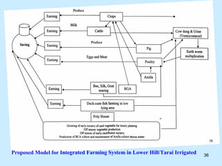 Proposed Model for Integrated Farming System in Lower Hill/Tarai Irrigated   36
 