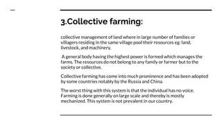 Farming systems | PPTX