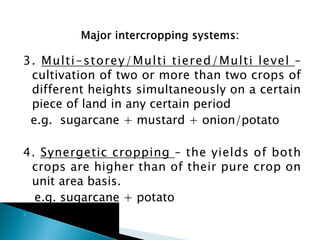 Farming Systems, integrated ,cropping systems, relay cropping | PDF