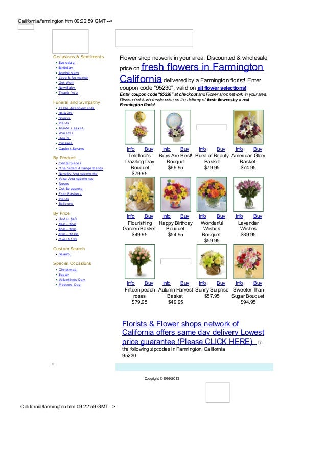 Farmington Flower Shops And Florists