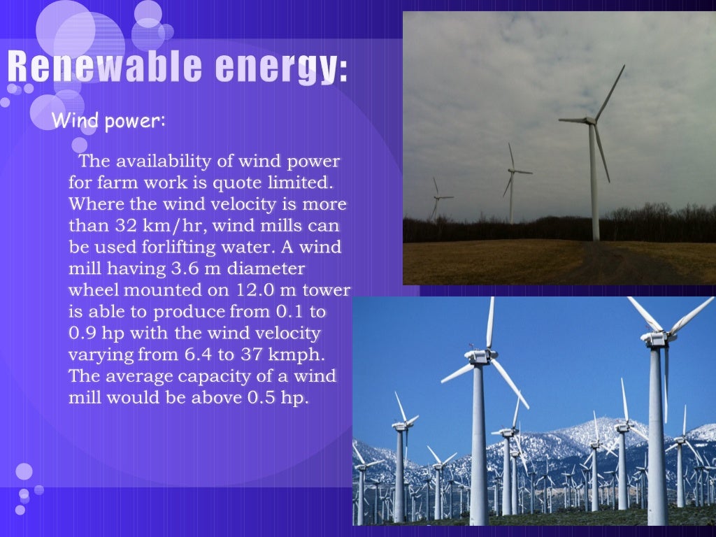 Farm power and its sources