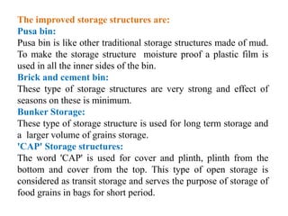 Improved Storage Structures Farm structures | PPTX