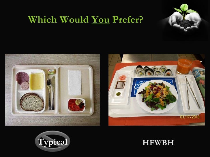 Healthy Food in Health Care A Menu For Change