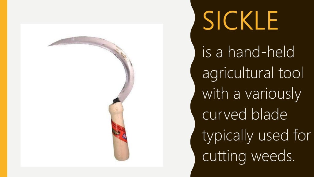 Farm tools in agricultural crop production