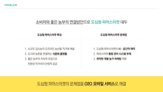 Farmtory 모이다 얼장 O2O 파머스마켓 | PPT