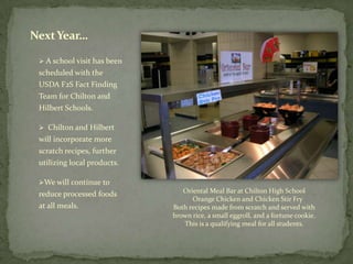 Began purchasing burgers and bulk ground beef from a grass-fed producer. Later we added ground pork and pork fajita strips. 