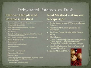 Expanded local produce to three farms within 50 miles of the districts purchasing seasonal vegetables and fruits September through November and again in May and June. 