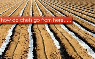 how do chefs go from here…..
 