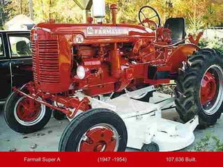 Farm tractors by the international harvester company! | PPT