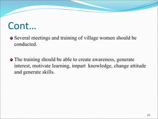 Role of farm women in Indian Agriculture | PPT
