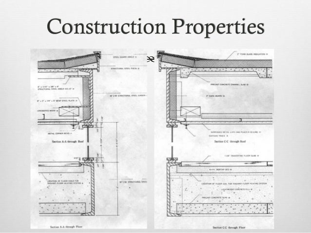 Farnsworth House Construction Details