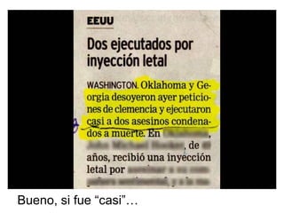 Bueno, si fue “casi”… 