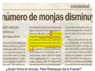 ¿Quién firma el artículo, Félix Rodríguez de la Fuente? 