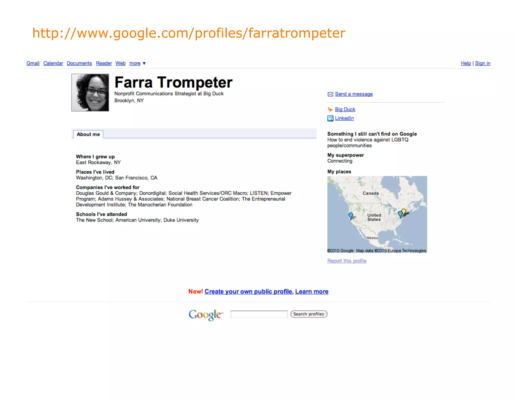 http://www.google.com/profiles/farratrompeter
 