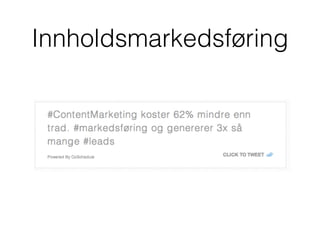 Innholdsmarkedsføring
 