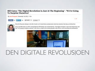 DEN DIGITALE REVOLUSJOEN
 