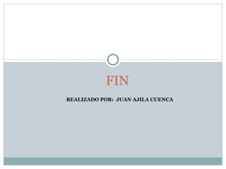 REALIZADO POR:  JUAN AJILA CUENCA FIN 