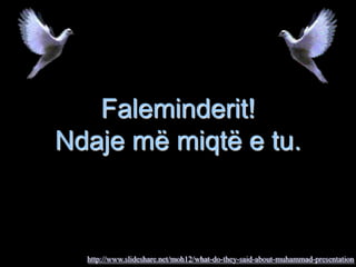 Predikoi një fe, themeloi një shtet, ndërtoi një komb, 