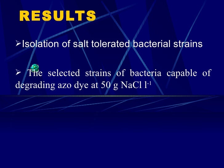 azo dye degradation by bacteria thesis azo dye degradation by bacteria thesis