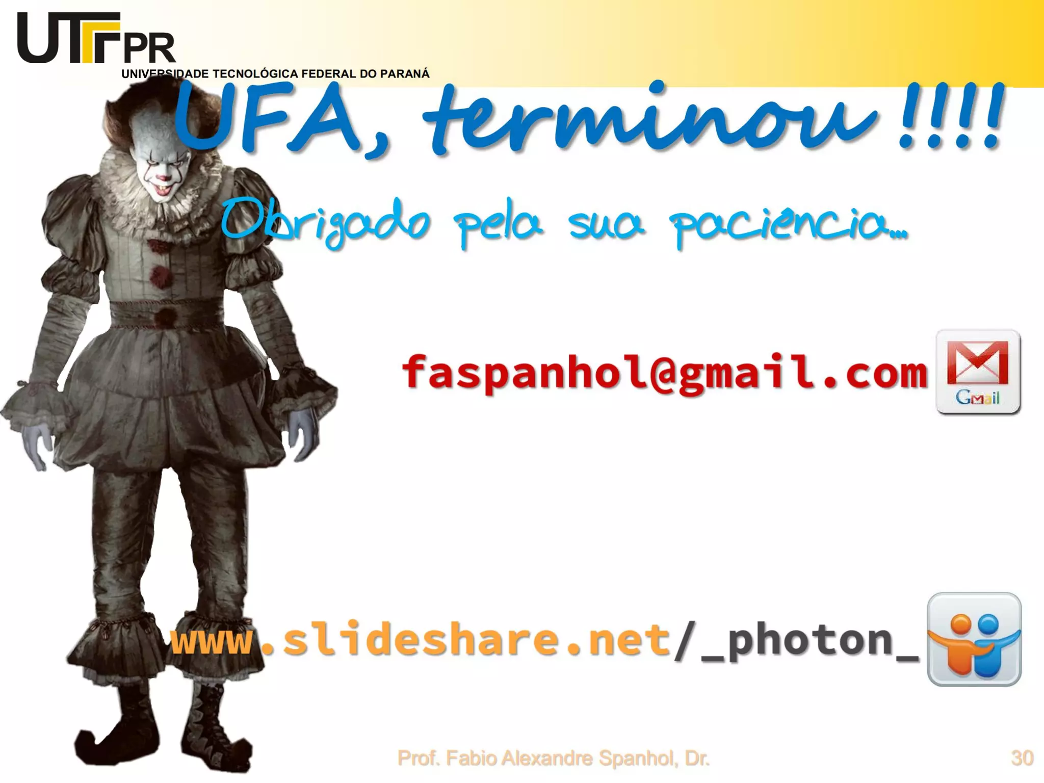 UNIVERSIDADE TECNOLÓGICA FEDERAL DO PARANÁ
 