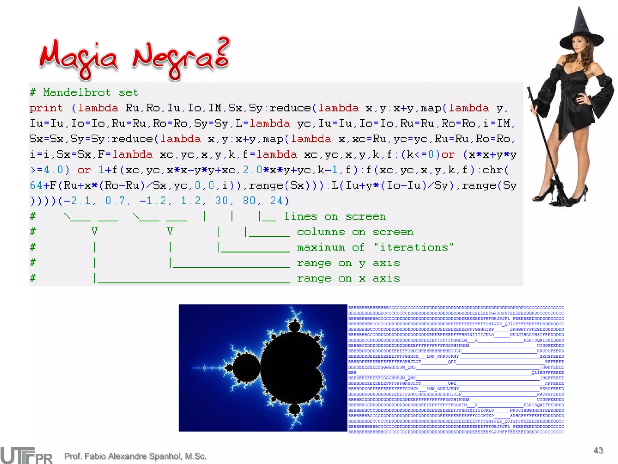 43
Prof. Fabio Alexandre Spanhol, M.Sc.
 