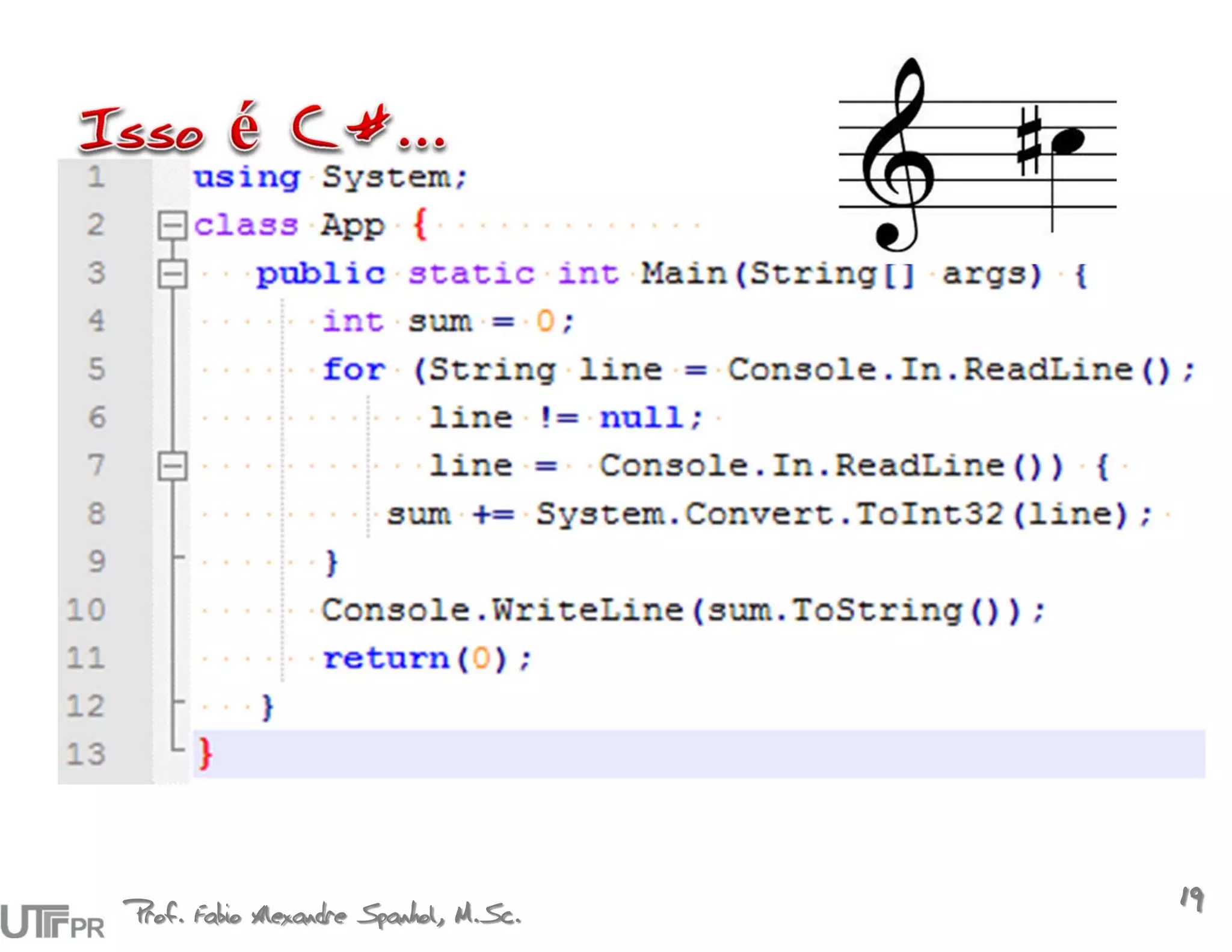 Prof. Fabio Alexandre Spanhol, M.Sc.
                                       19
 
