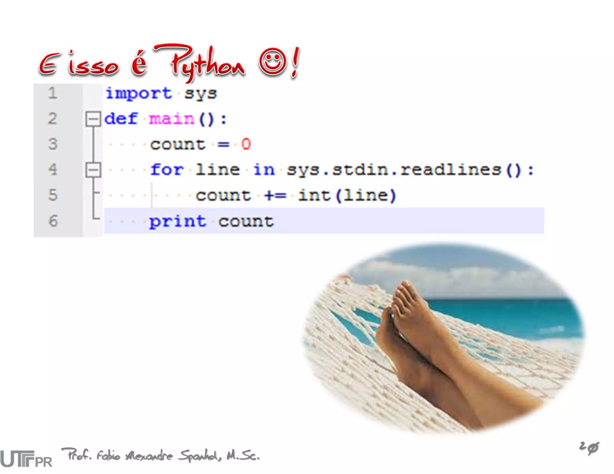 Prof. Fabio Alexandre Spanhol, M.Sc.
                                       20
 