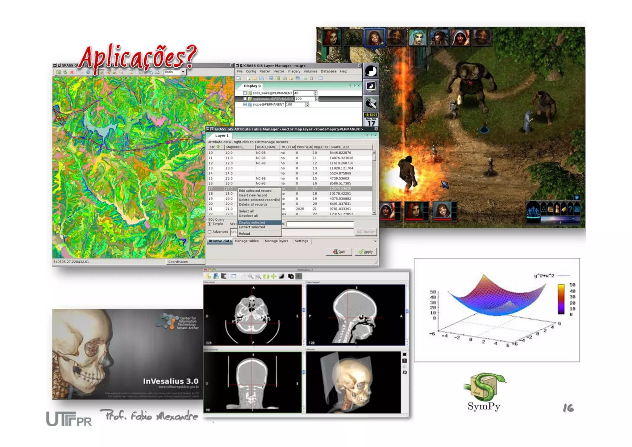 Prof. Fabio Alexandre Spanhol, M.Sc.   16
 