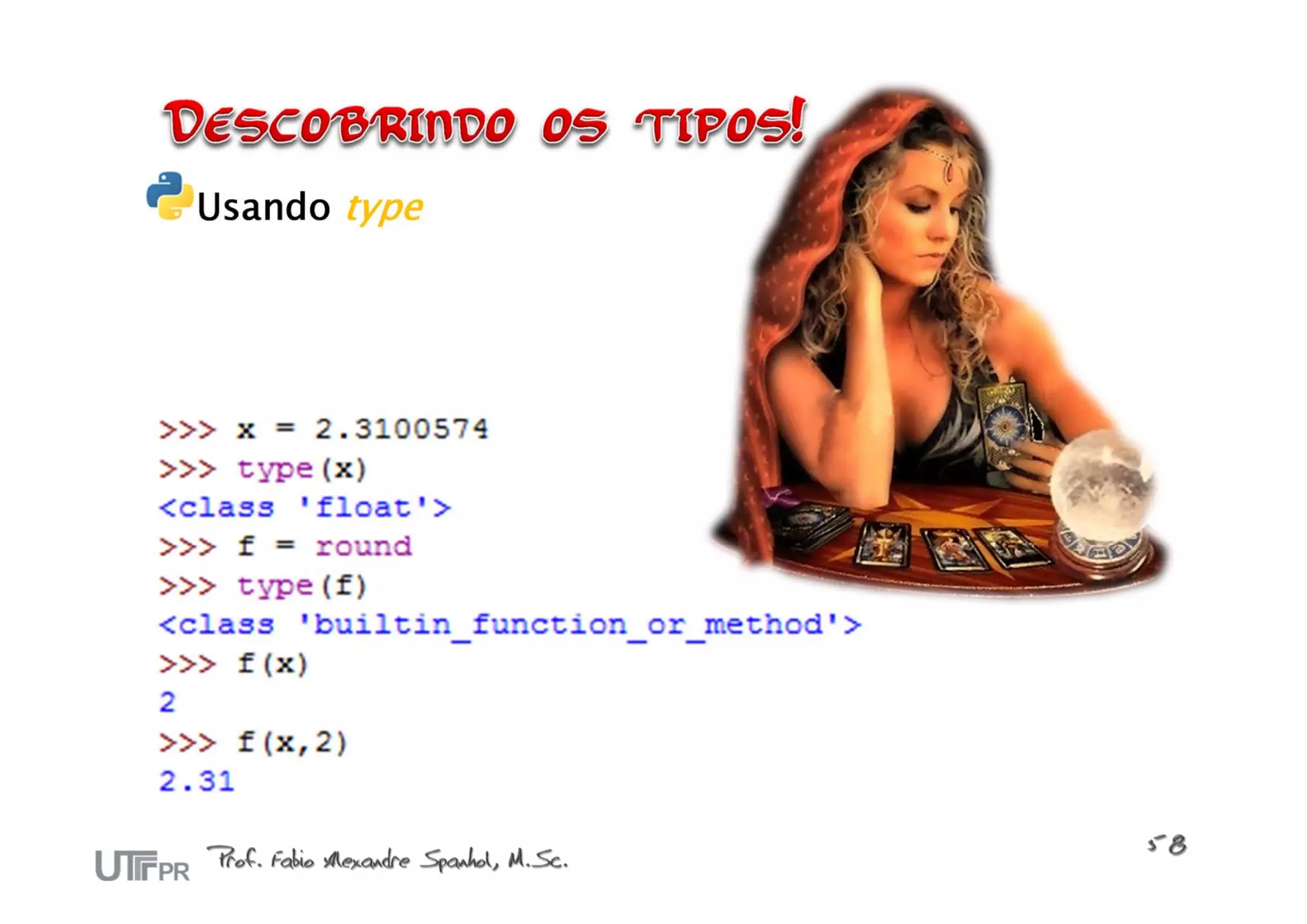 Usando type
 