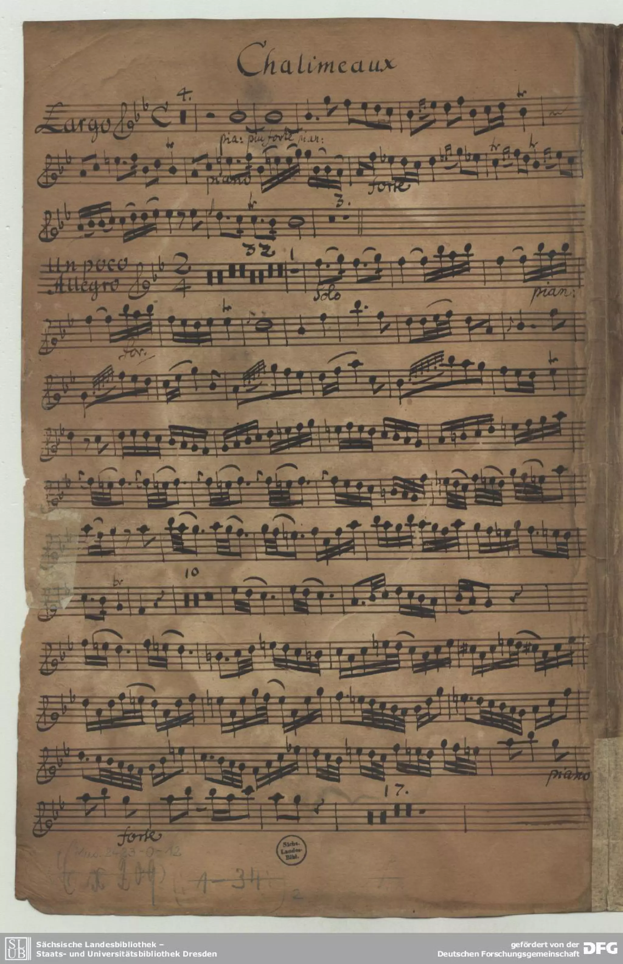 Fasch conc l_b1./concierto para chalumeau ,string y baso continuo