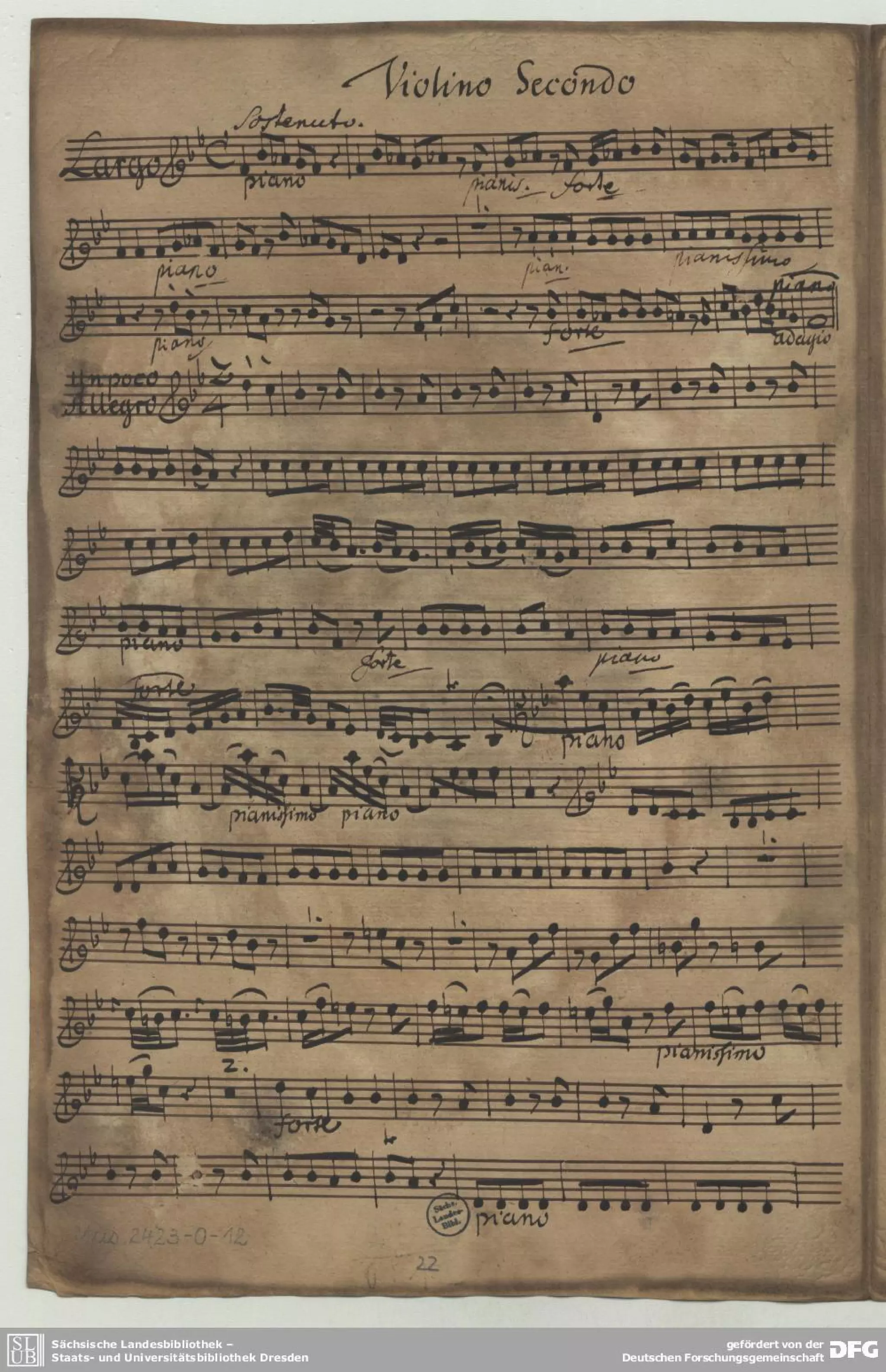 Fasch conc l_b1./concierto para chalumeau ,string y baso continuo