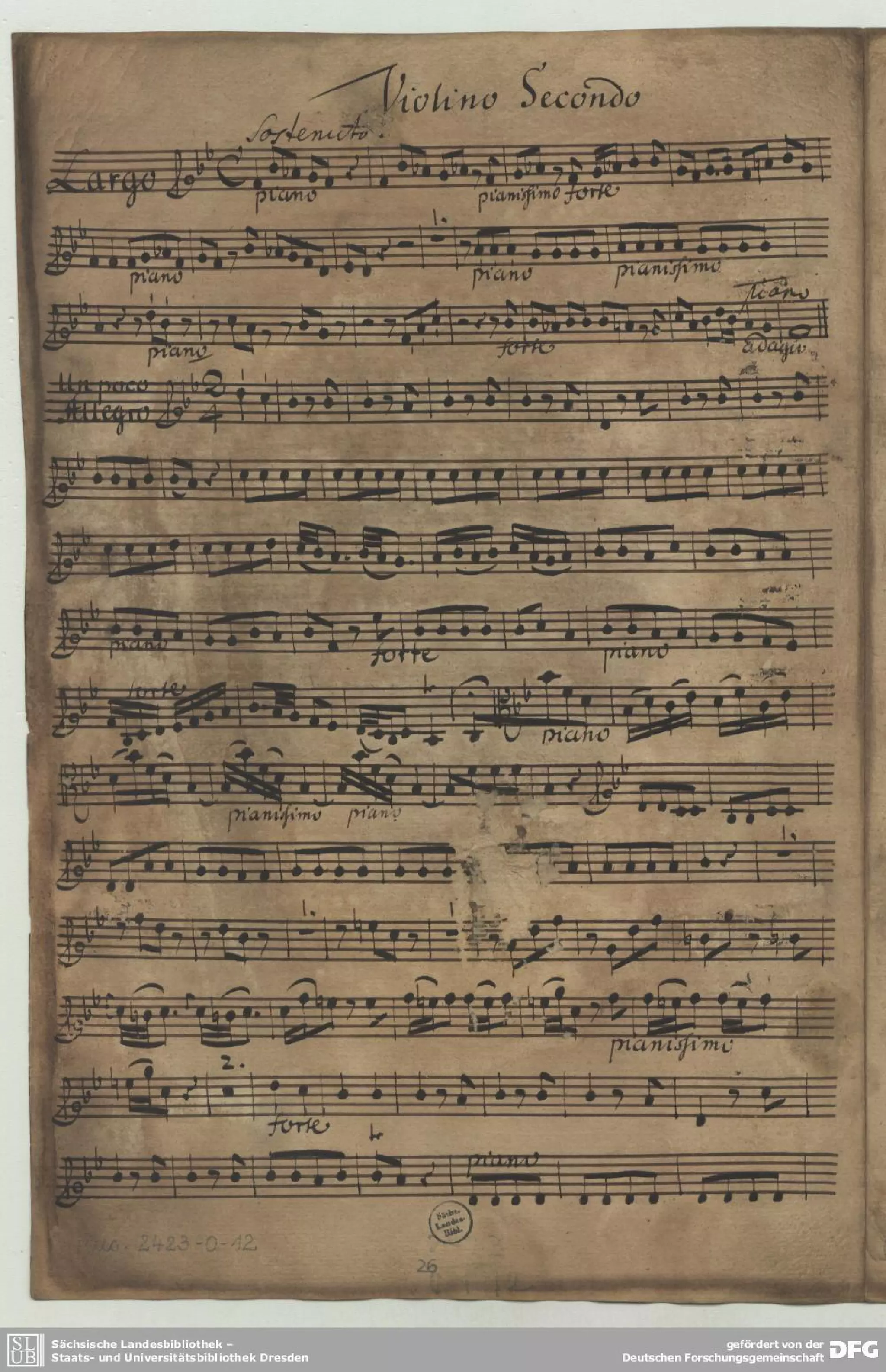 Fasch conc l_b1./concierto para chalumeau ,string y baso continuo