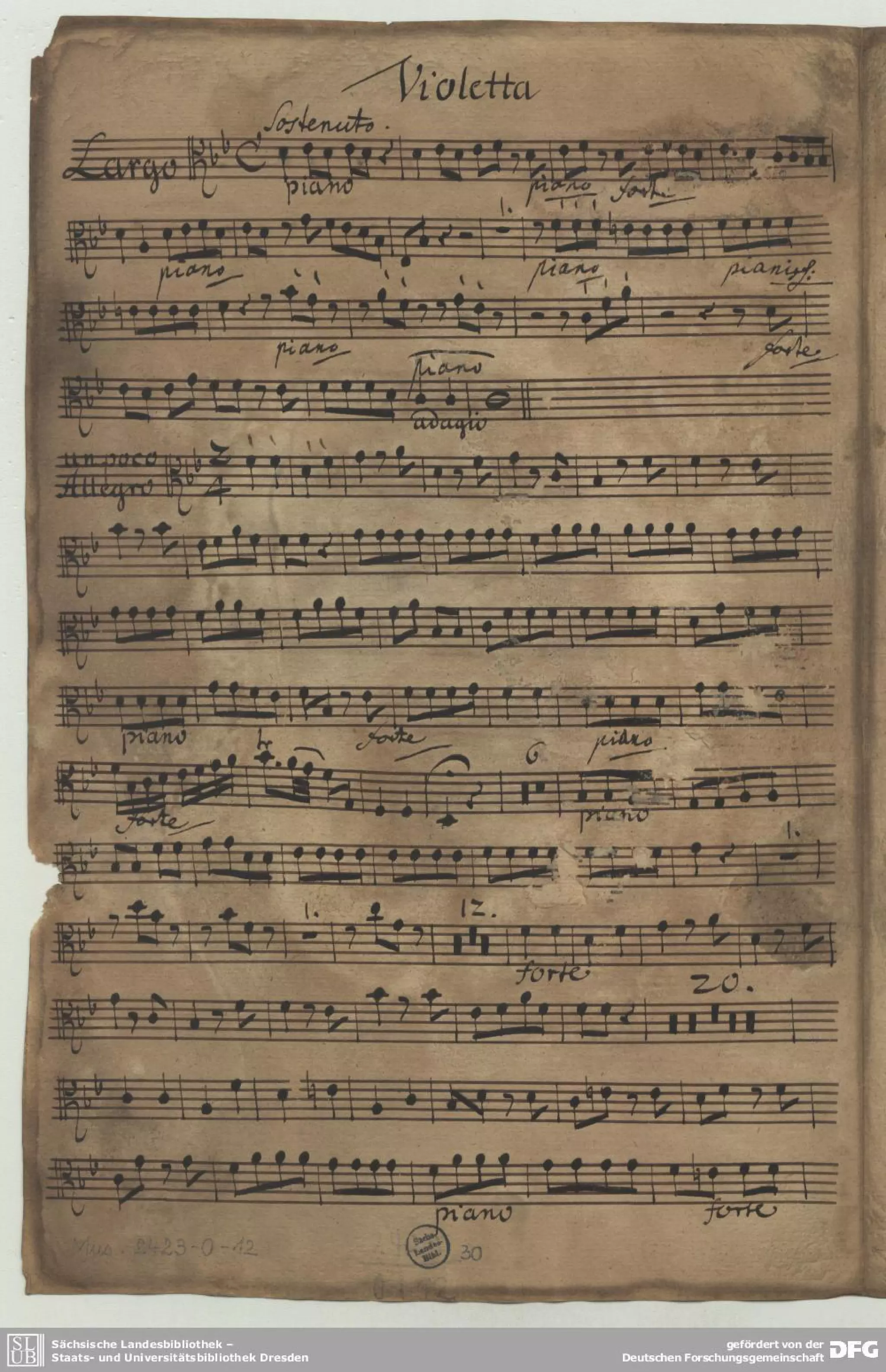 Fasch conc l_b1./concierto para chalumeau ,string y baso continuo