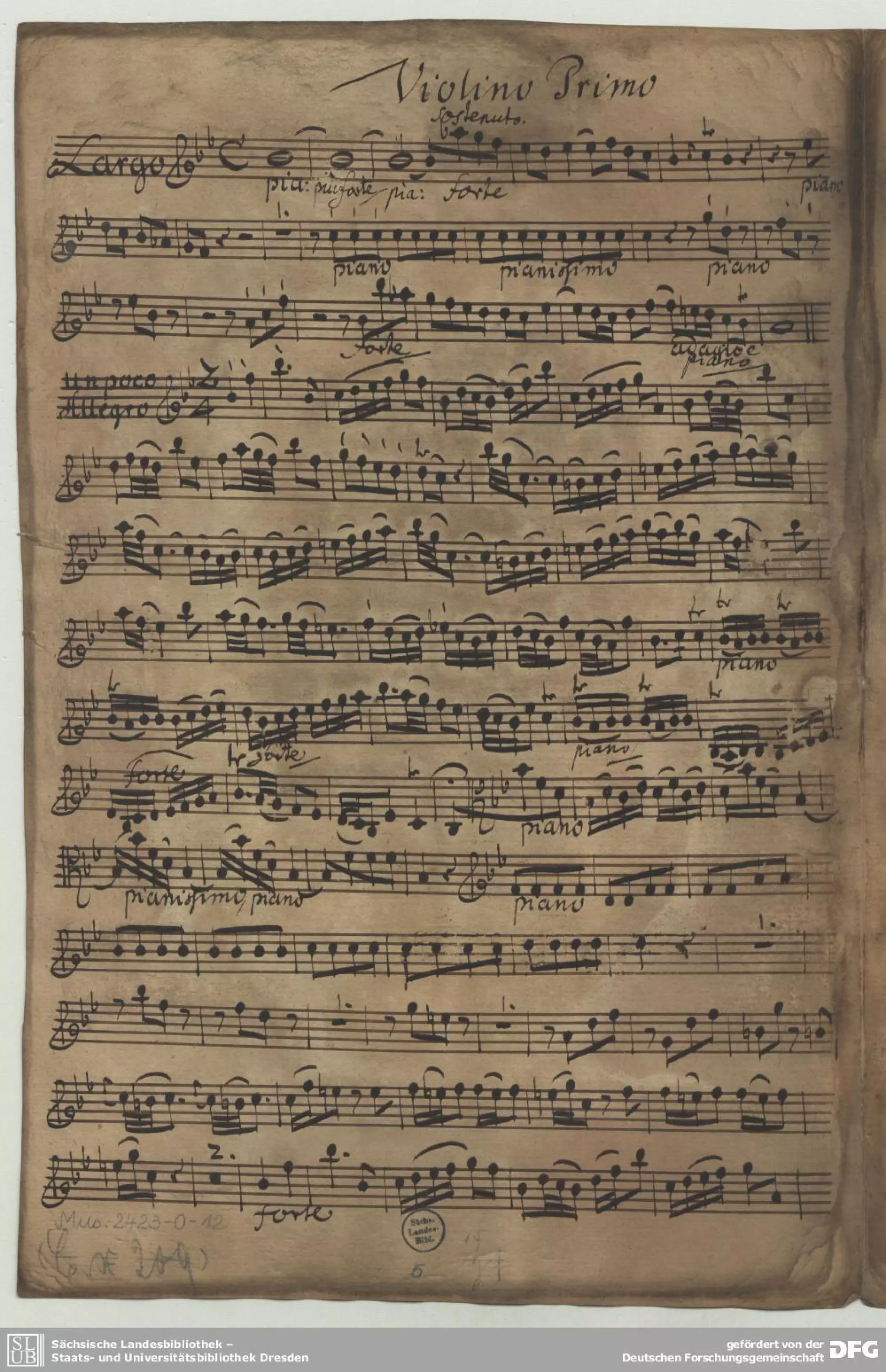 Fasch conc l_b1./concierto para chalumeau ,string y baso continuo