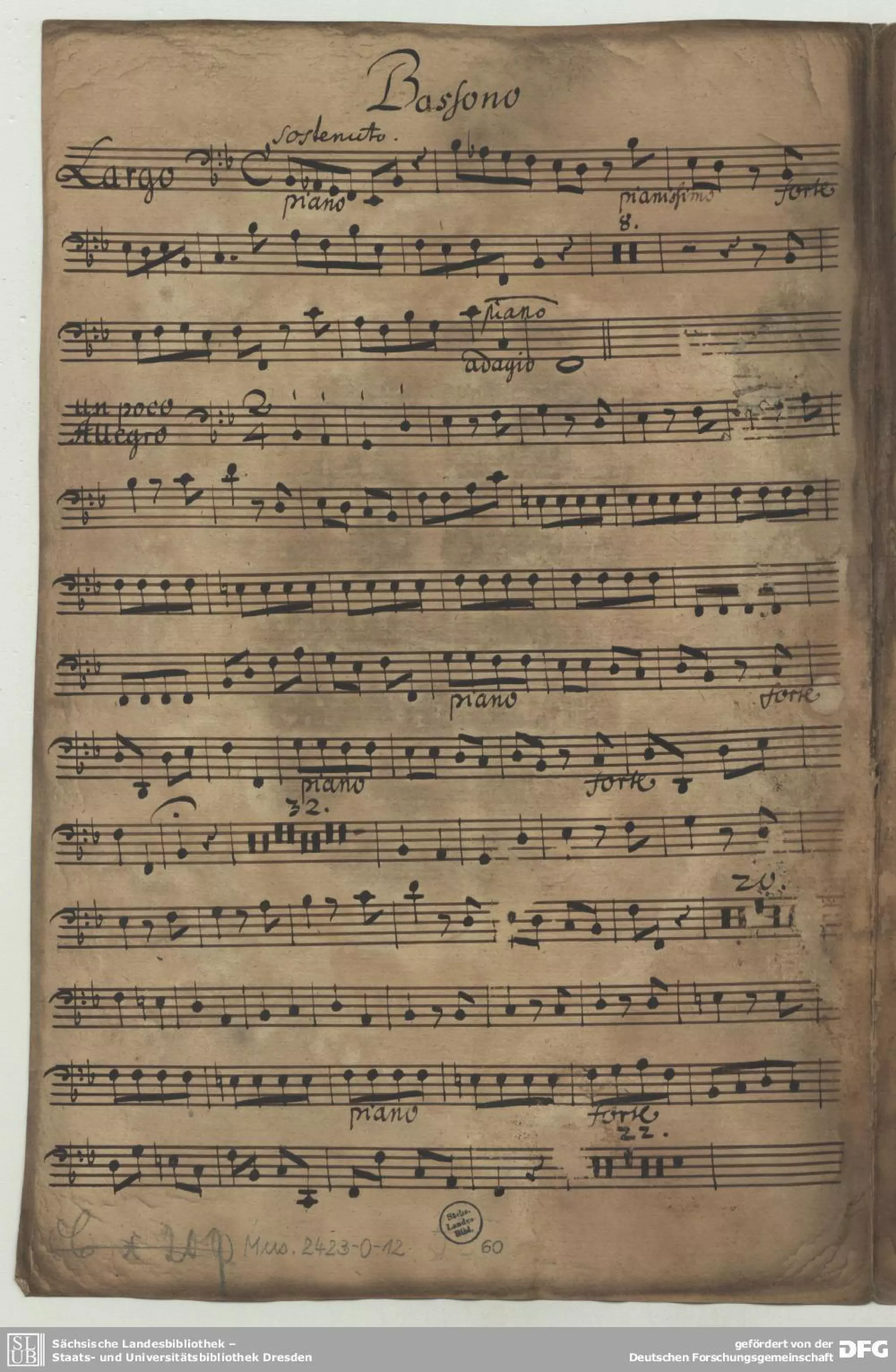 Fasch conc l_b1./concierto para chalumeau ,string y baso continuo