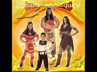Indianer und Squaw 