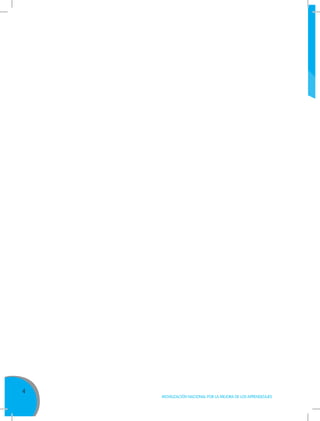 4
MOVILIZACIÓN NACIONAL POR LA MEJORA DE LOS APRENDIZAJES
 