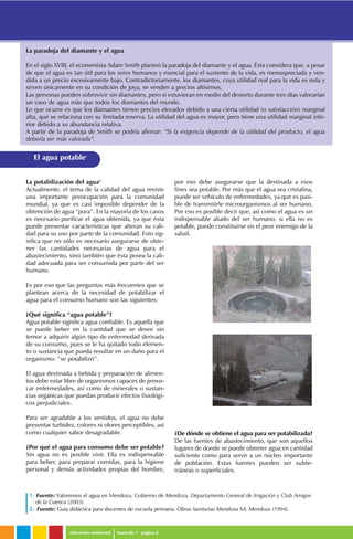 educación ambiental fascículo 7 . página 2
1- Fuente: Valoremos el agua en Mendoza. Gobierno de Mendoza. Departamento Gene...