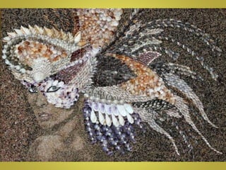 Fascinating Mosaics of Sand and Shells