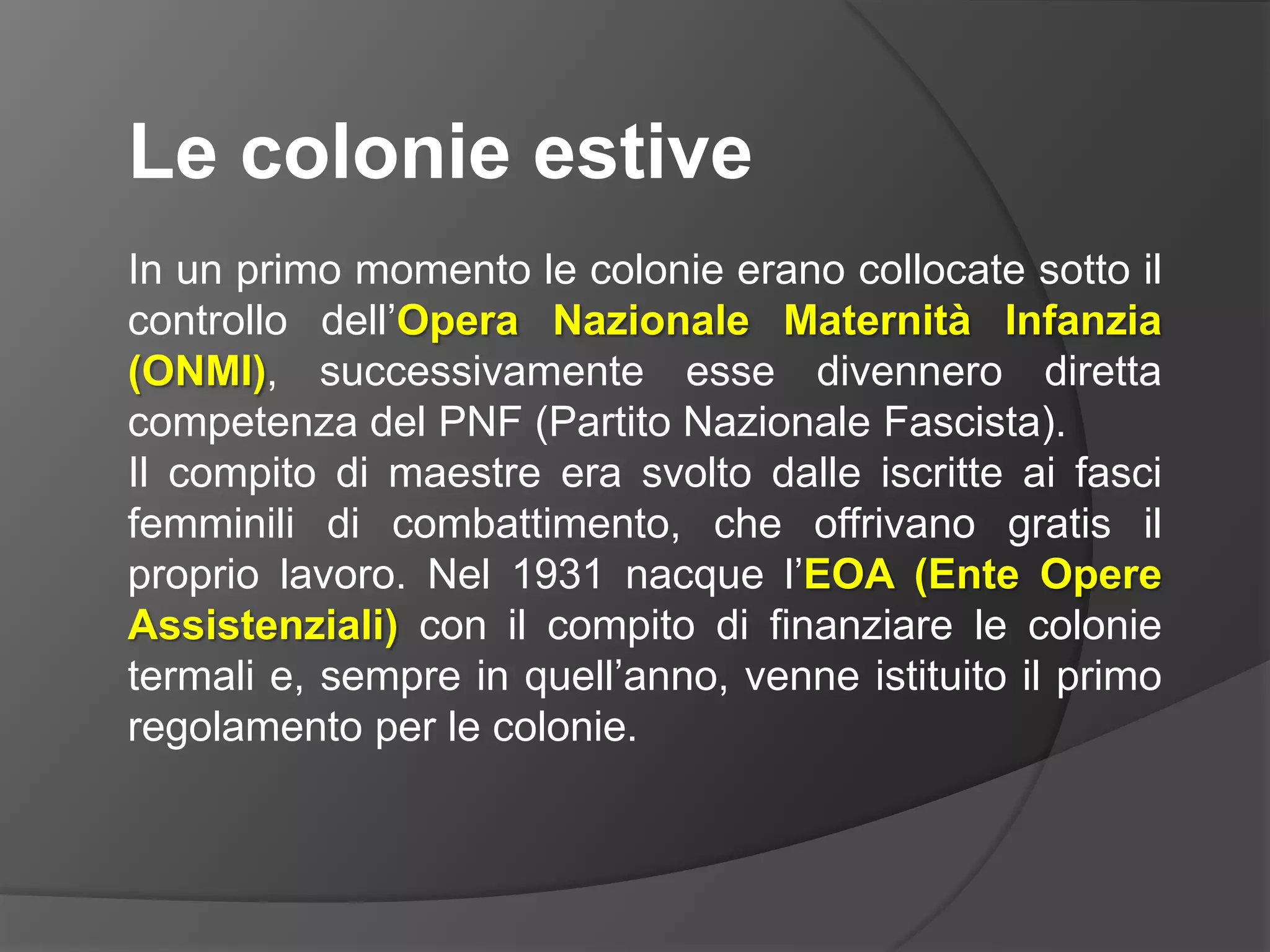 Lo sport in camicia nera (2a parte) | PPTX
