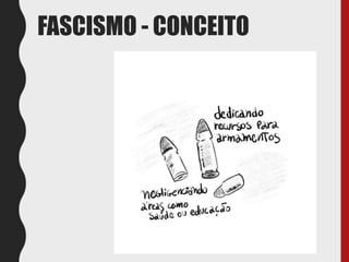 FASCISMO - CONCEITO
 